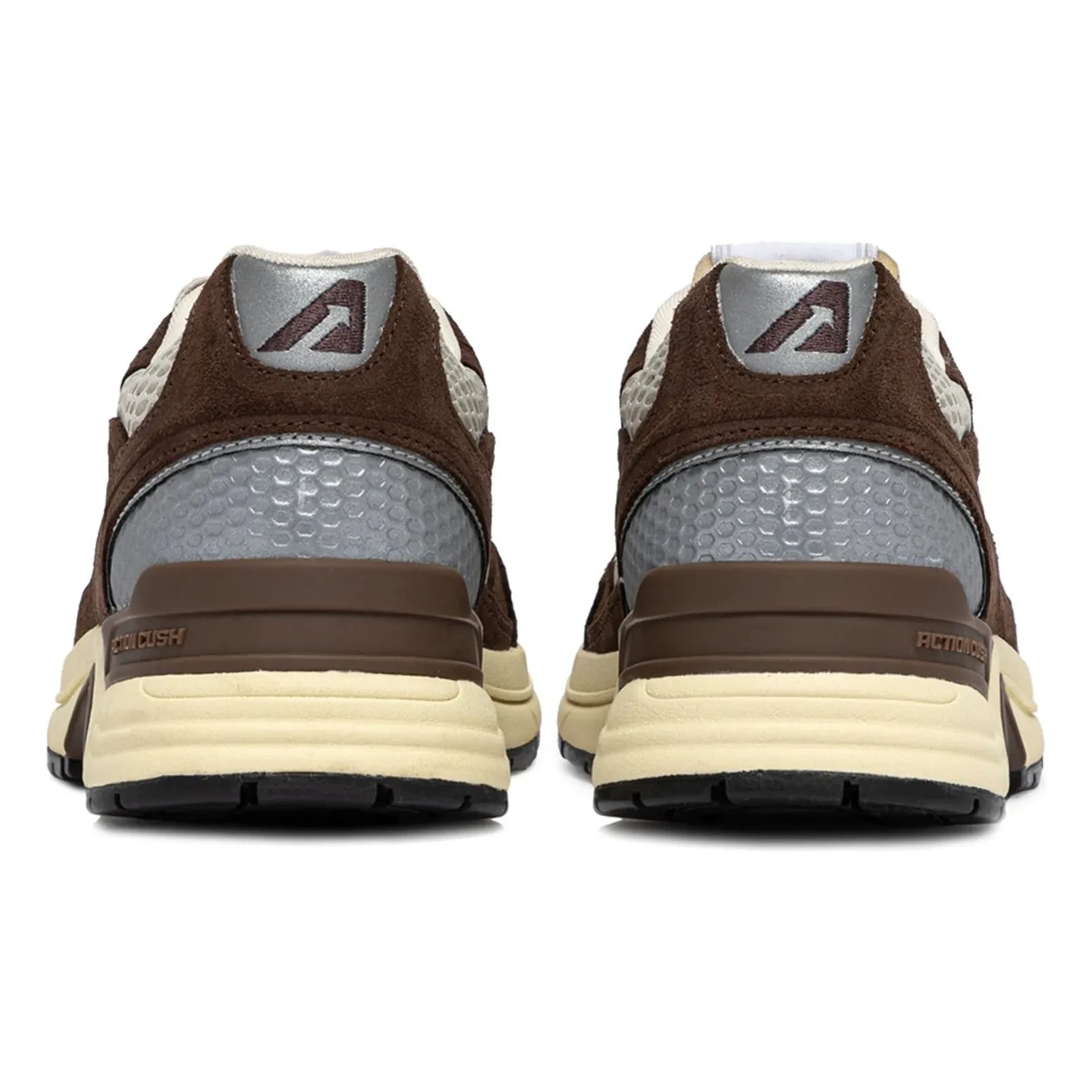 Autry - Hyperway Low Two-Tone Suede Sneakers | Brown