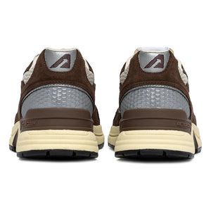 Autry - Hyperway Low Two-Tone Suede Sneakers | Brown