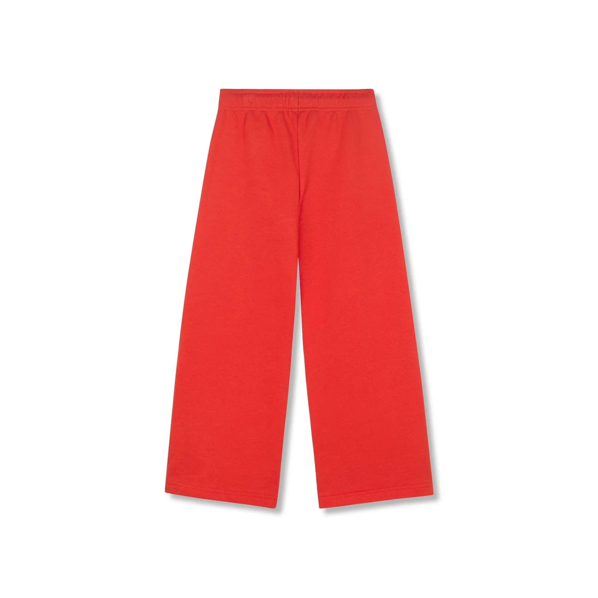 Wynken - Organic Cotton Wide Jogger Pants | Red