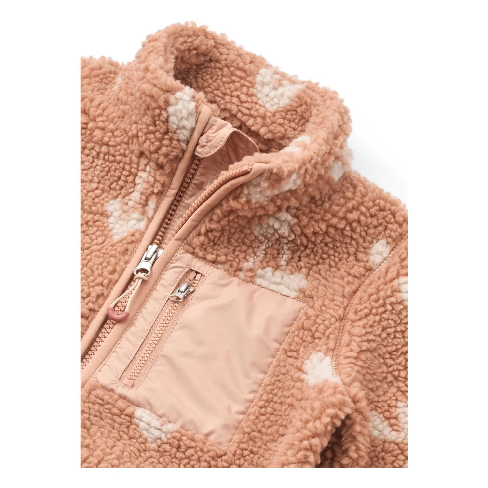 Liewood - Nolan Sherpa Jacket Recycled Fiber Fill | Pink