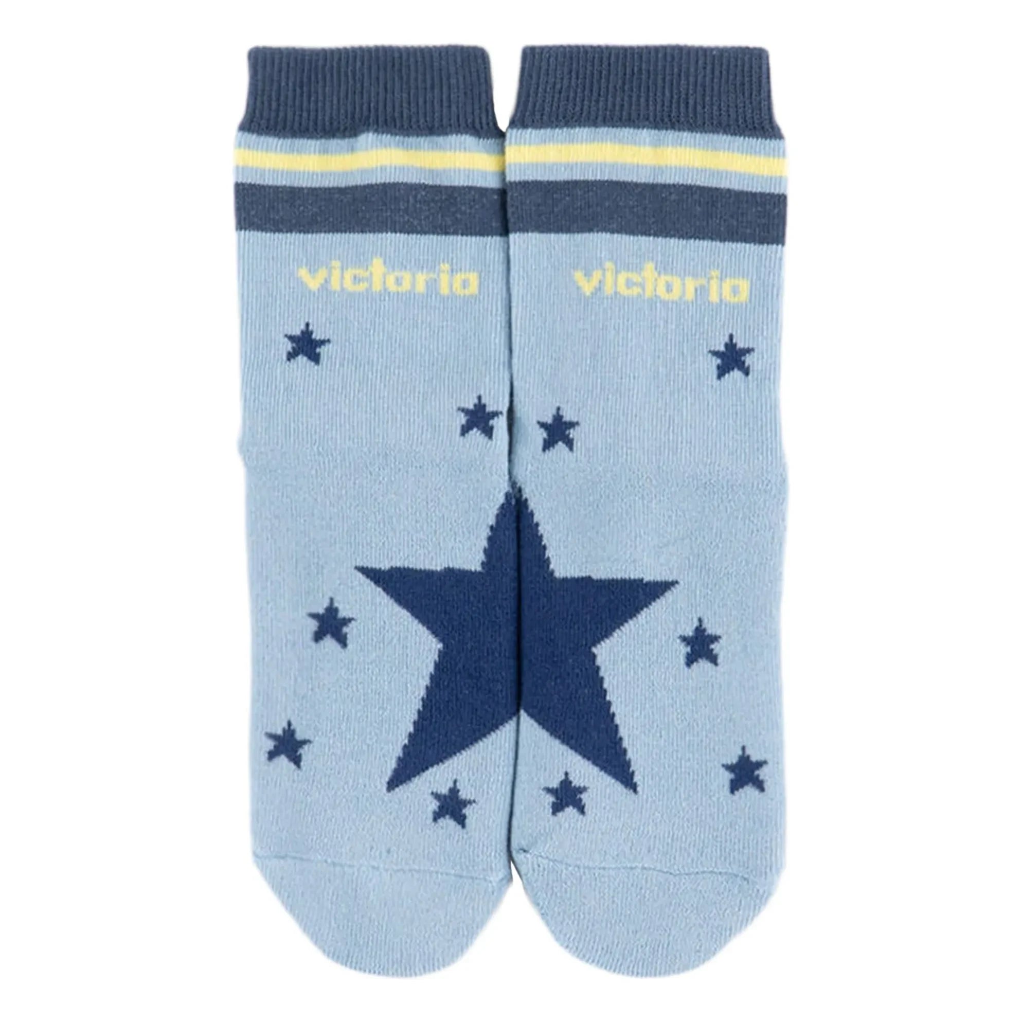 Victoria - Star socks | Blue
