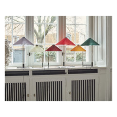 Hay - Matin Table Lamp, Inga Sempé | Dark Red