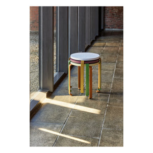 Hübsch - Smile Stool | Khaki