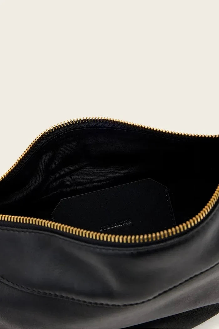 AllSaints kadın deri crossbody çanta