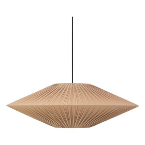 The Socialite Family - Large Brera Pleated Cotton Pendant Lamp - EU Version (220 V) | Sand