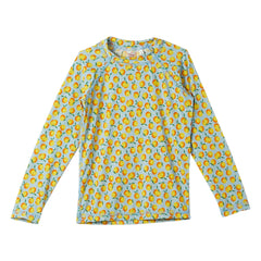 Fabula - Anti-UV T-Shirt Orange | Light Blue