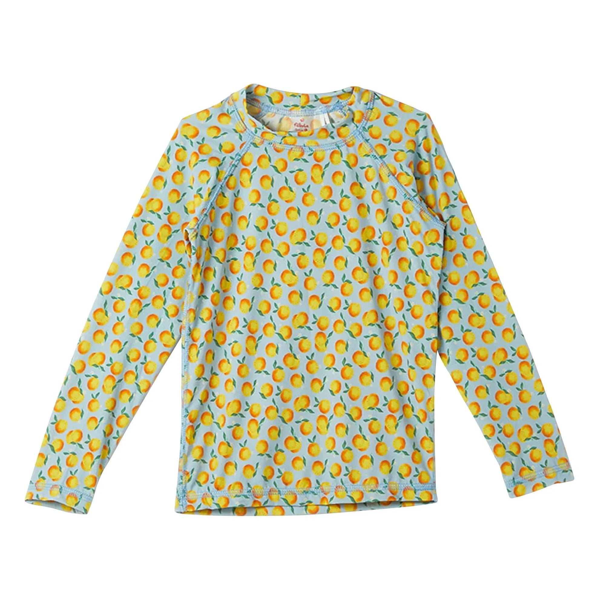 Fabula - Anti-UV T-Shirt Orange | Light Blue