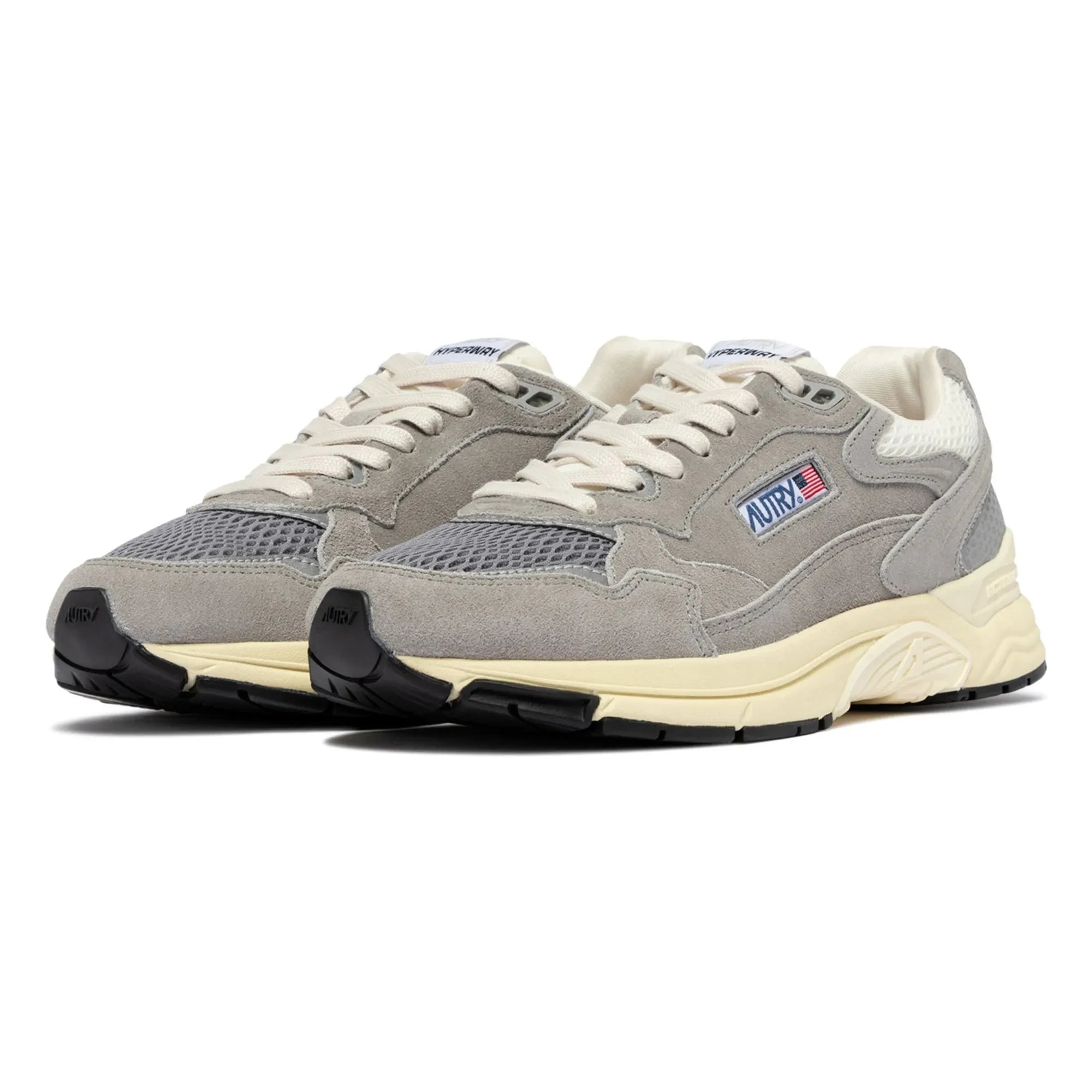 Autry - Hyperway Düşük Süet Sneakers | Gri