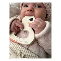 Hevea - Calming Set - 2-Piece Teething Toy | Beige