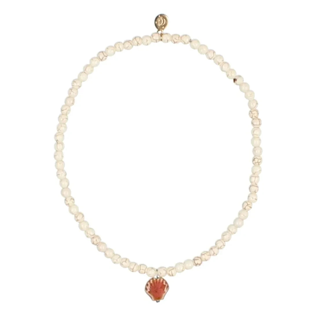 Búho - Shell necklace | Candy pink