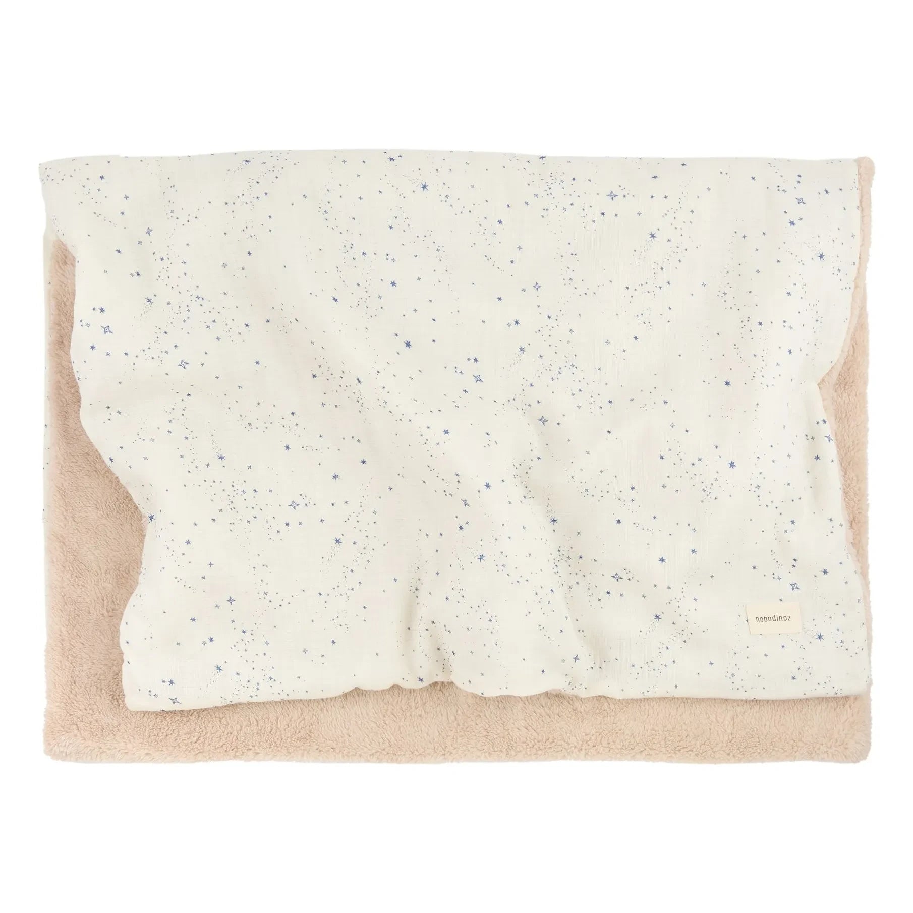 Nobodinoz - Wabi Sabi Milk Galaxy Winter Blanket | Blue