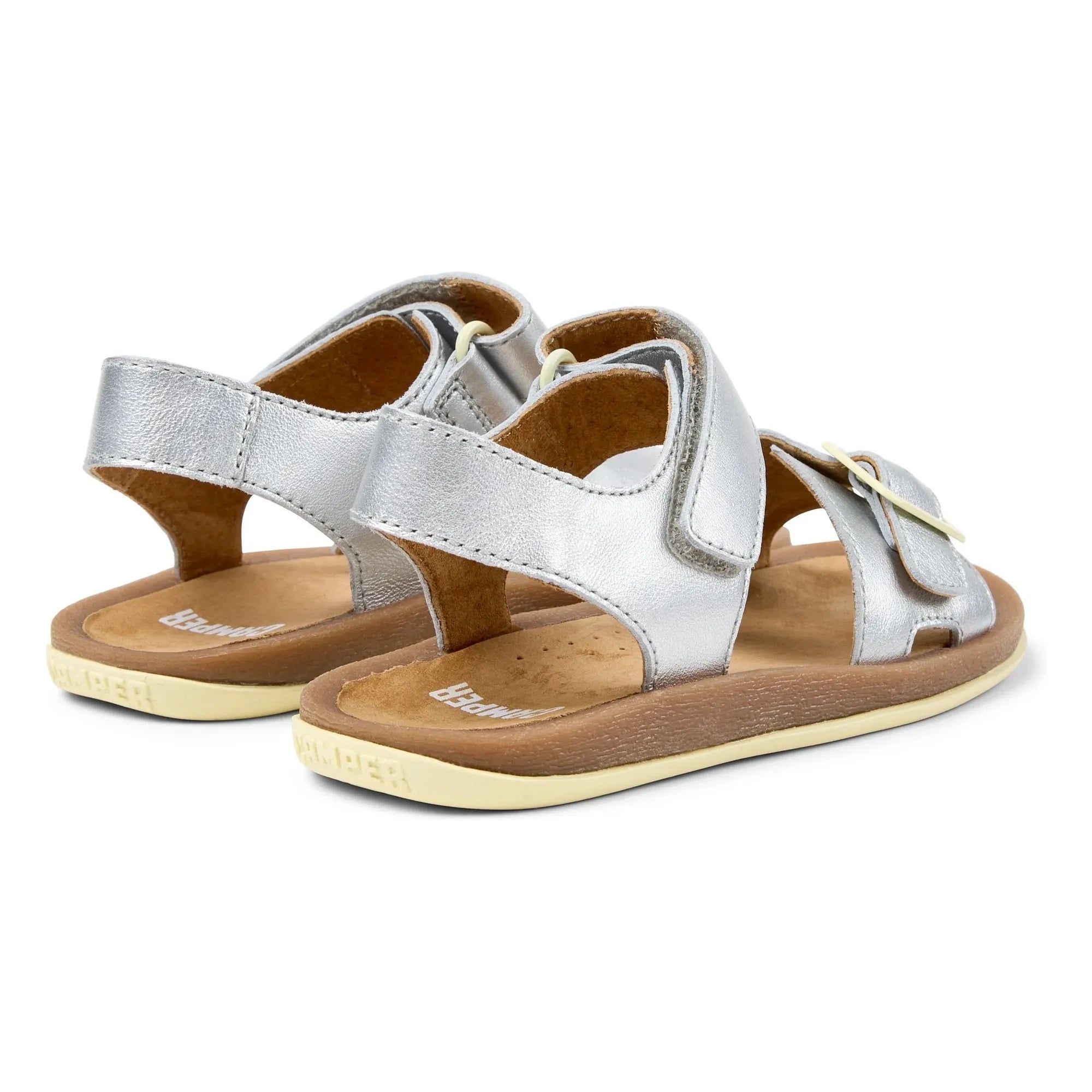 Camper - Bicho Sandals | Silver