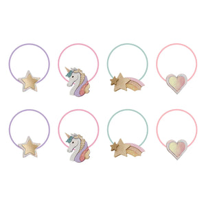 Mimi & Lula - Set of 8 Unicorn buckles | Pink