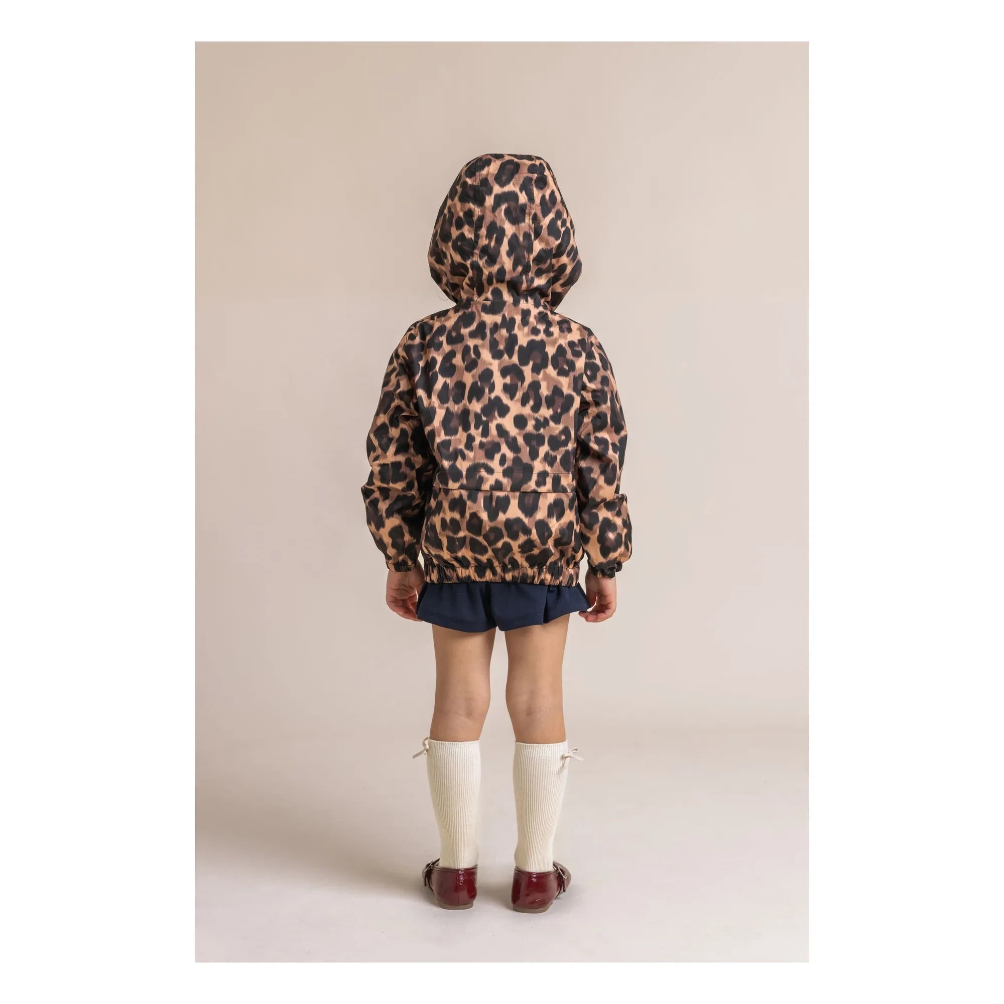 Flotte - Waterproof Windbreaker Bastille Leopard Recycled Fibers | Brown