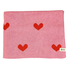 Bayiri - Cute Organic Cotton Blanket | Pink
