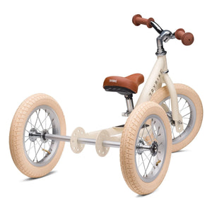 Trybike - Balance Bike - Three-Wheeled Bicycle | Cream