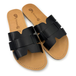 Théluto - Oriane Slippers | Black