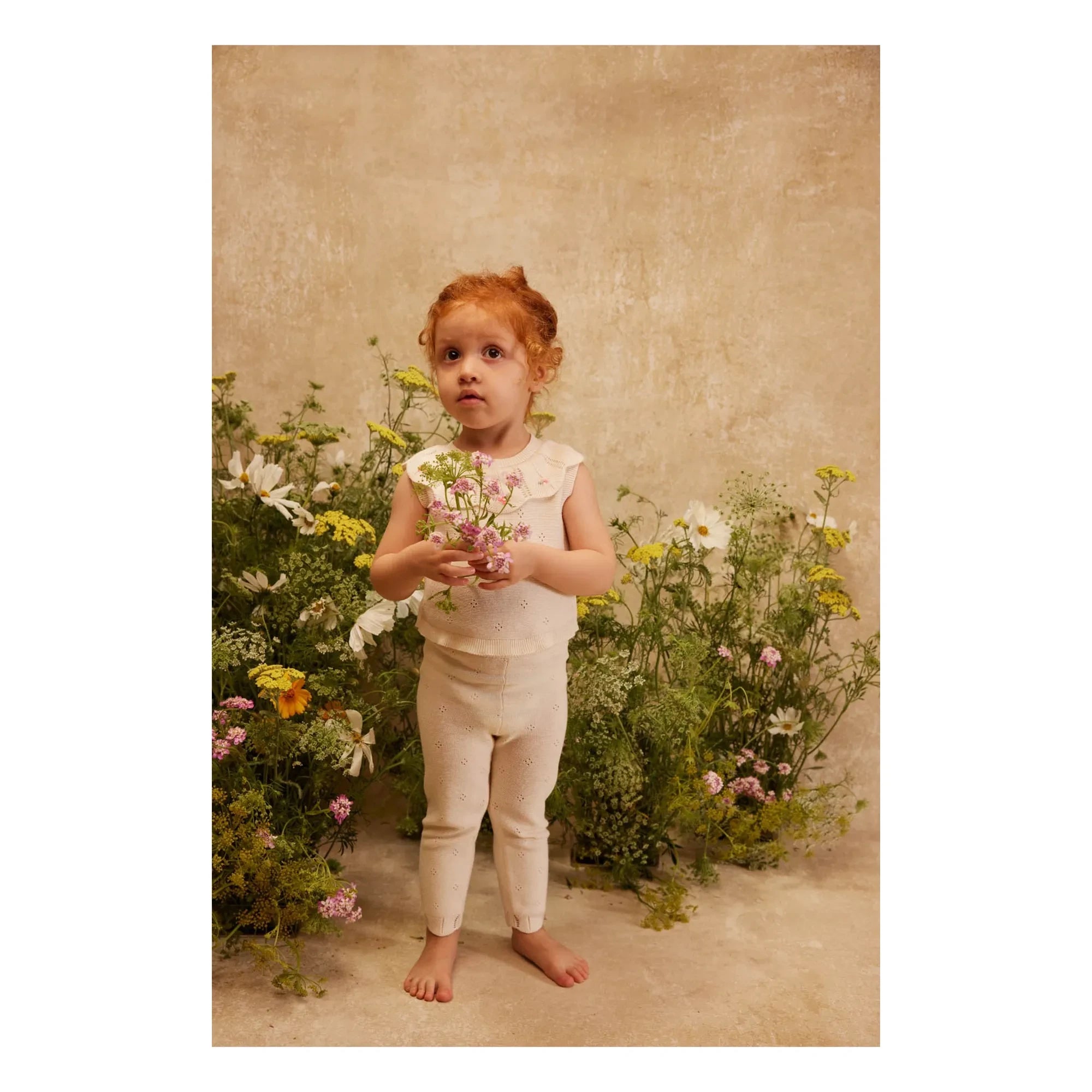 Louise Misha - Manou Knit Leggings | Cream