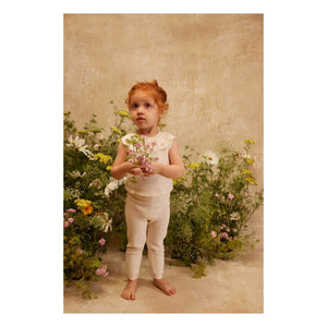 Louise Misha - Manou Knit Leggings | Cream