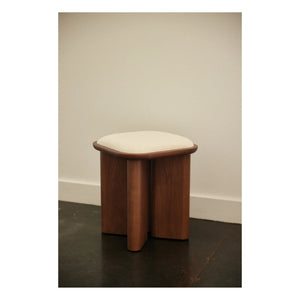 Gabrielle Paris - Lazarus Pouf | Walnut