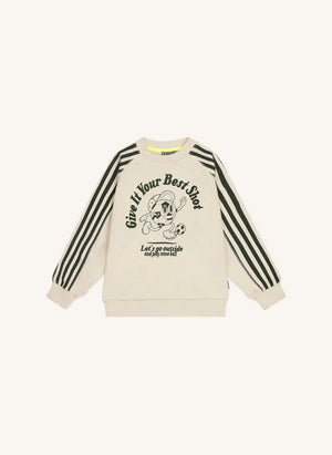 Tumble N'Dry - Stanley Organic Cotton Sweatshirt | Cream