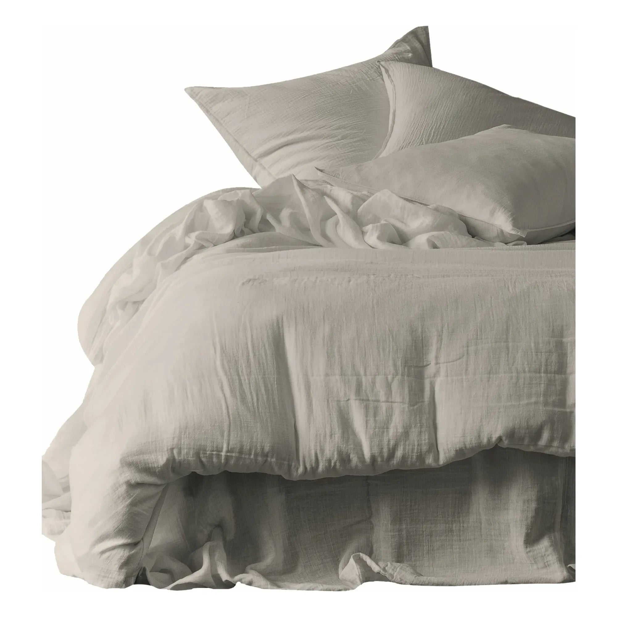 Haomy - Mykonos Cotton Gauze Pillowcases - Set of 2 | Linen