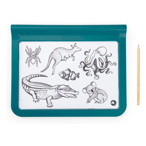 Moulin Roty - Educational Light Tablet - Moulin Roty x Kidywolf | Blue