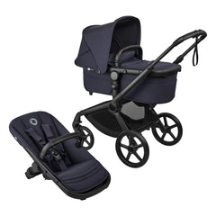 Bugaboo - Bugaboo Fox 5 Renew - Tüm arazi koşullarına uygun bebek arabası komple şasi siyah | Indigo