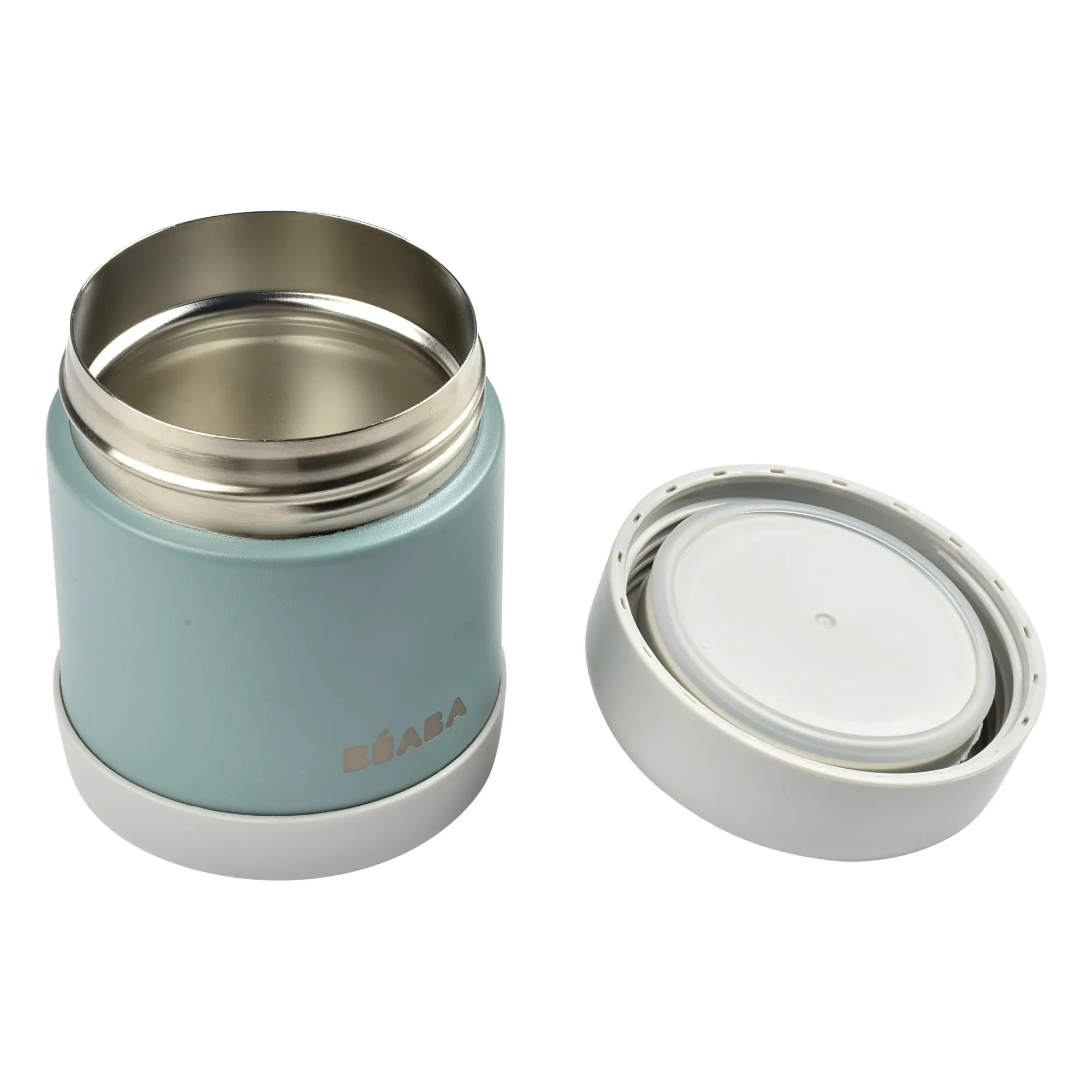 Béaba - Insulated Stainless Steel Food Storage Container - 300 ml | Green