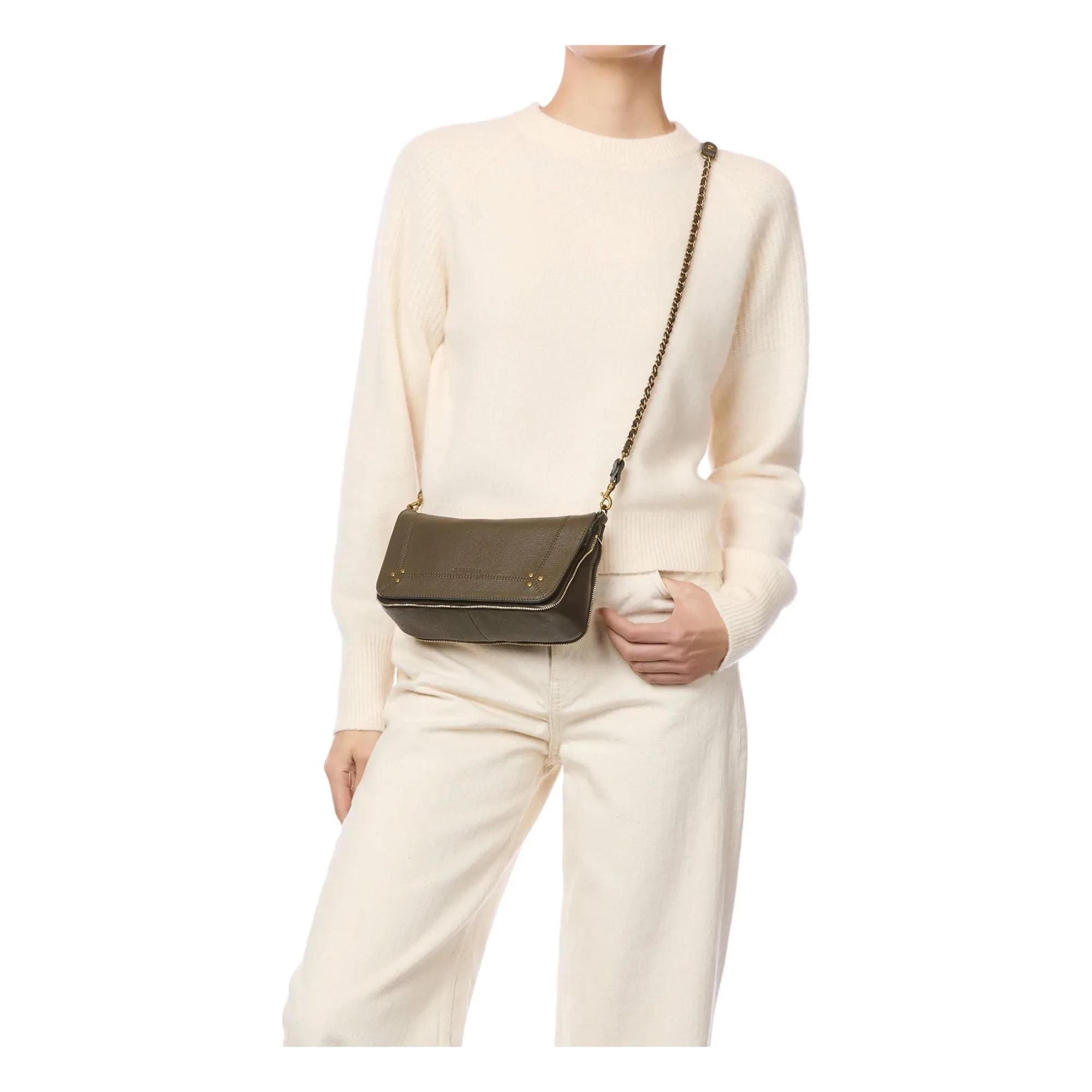 Jérôme Dreyfuss - Bobi S Bag Goat | Khaki