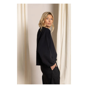 Smallable Woman - Bria organic cotton sweatshirt | Black