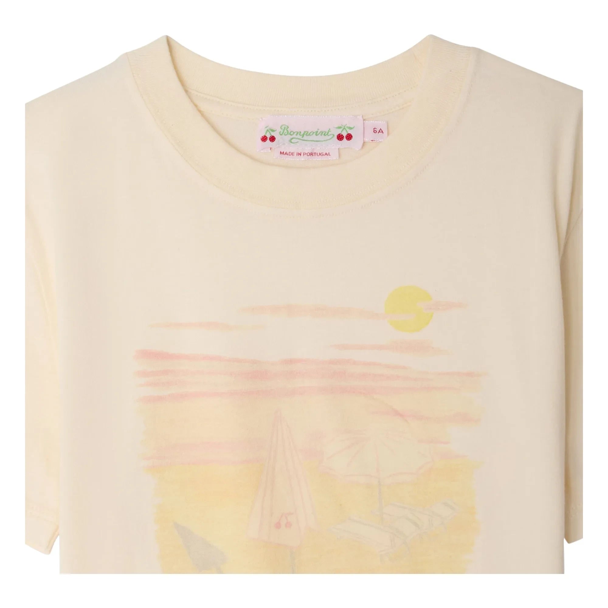 Bonpoint - Thida Organic Cotton T-Shirt | Ecru