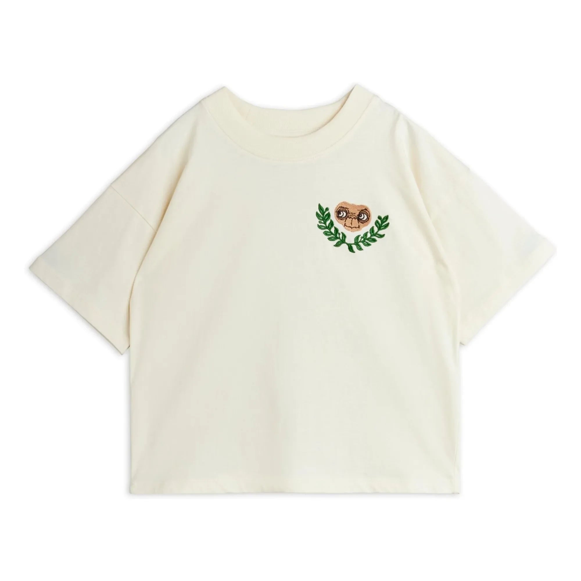 Mini Rodini - E.T. T-shirt Organik pamuk | Beyaz