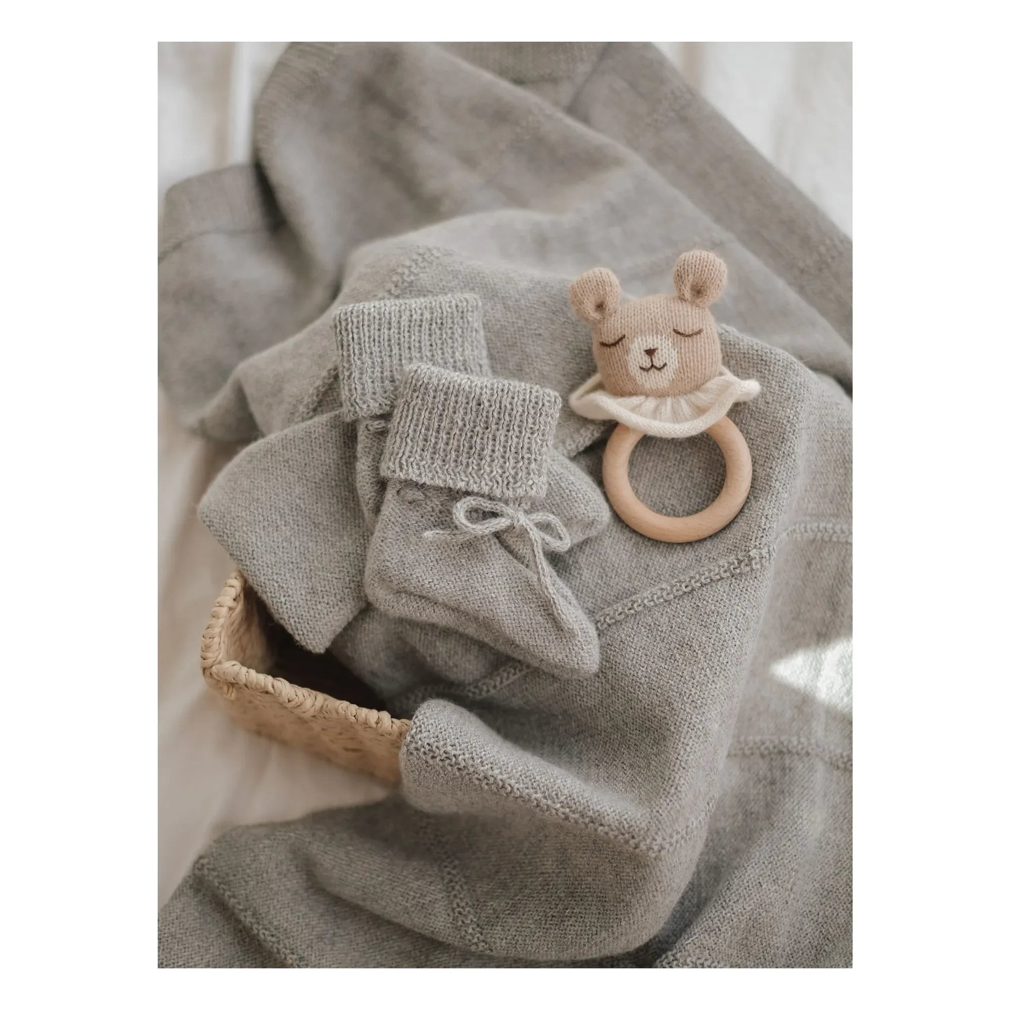 Main Sauvage - Teddy Tooth-Cleaning Ring | Sand