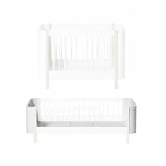 Oliver Furniture - Mini+ yatak için dönüşüm kiti | Beyaz