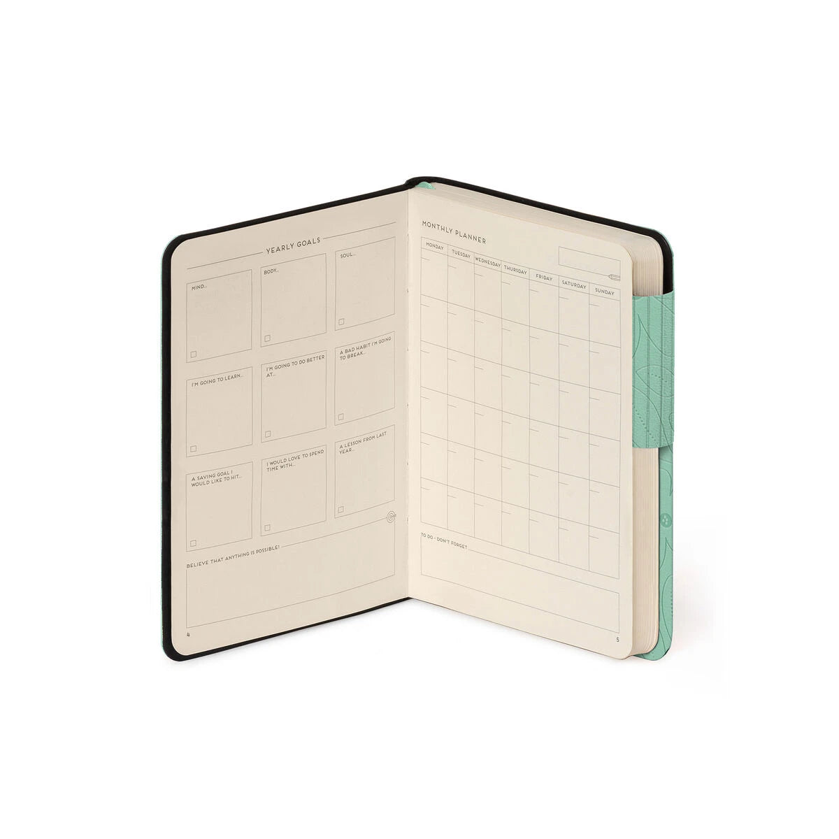 Legami - Notebook with Blank Pages and Monochrome Soft Cover - Botanic Garden - My Notebook