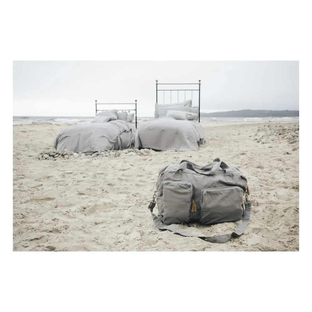 Numero 74 - Organic Cotton Weekend Bag | Dark Gray S021