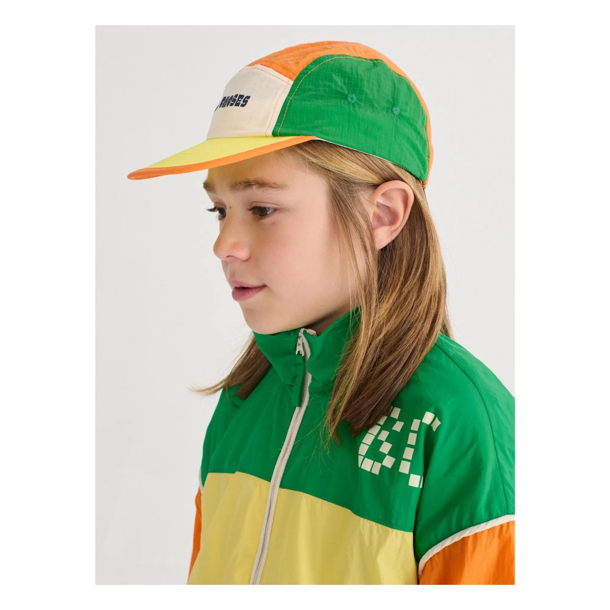 Bobo Choses - Color Block Hat | Orange