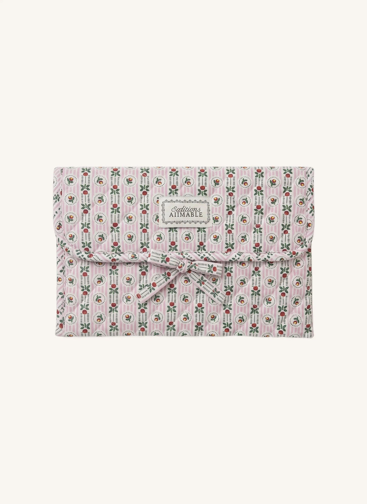 Editions Aimable - Palmyre diaper bag | Pommette Poplin