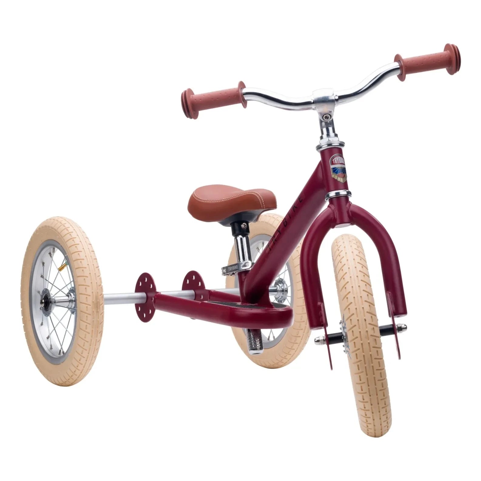 Trybike - Denge Bisikleti - Üç Tekerlekli Bisiklet | Kırmızı