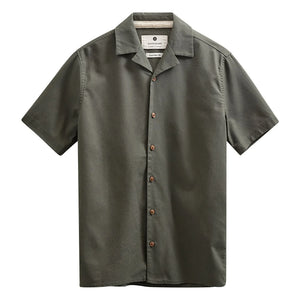 Anerkjendt - Akleo Linen Shirt | Dark Green