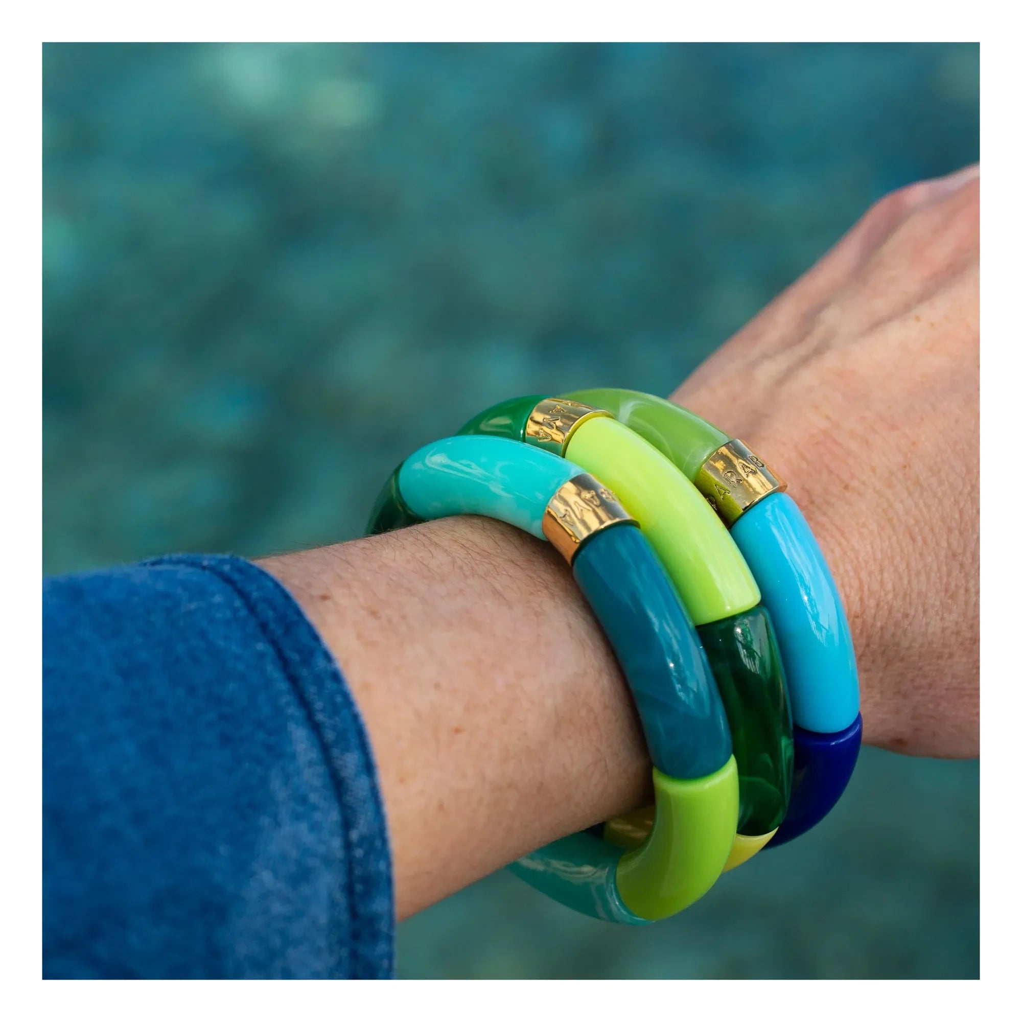 Parabaya - Citrus 3 Bracelets | Green