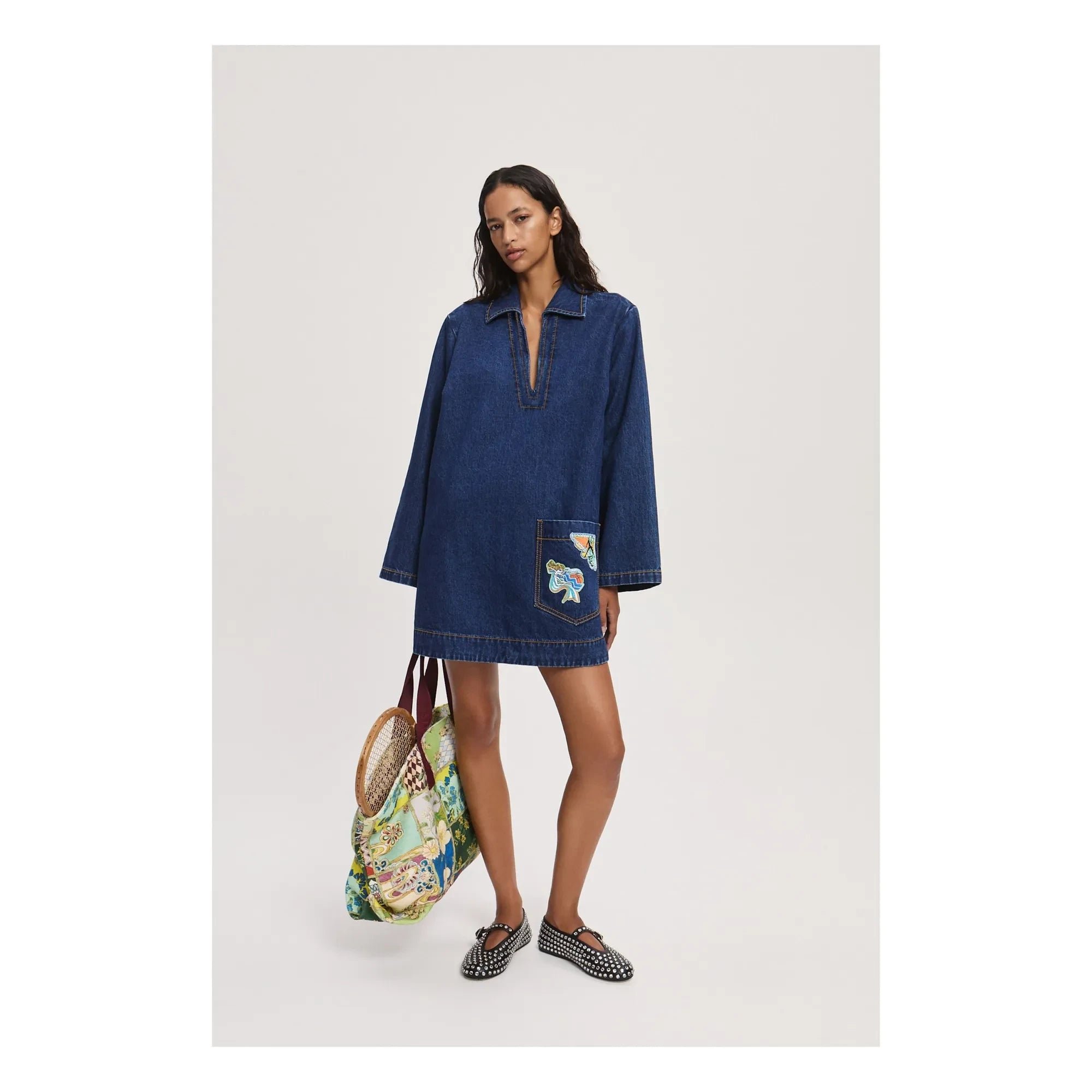 Alémais - Speedy Denim Dress | Indigo