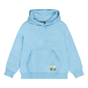 Tumble N'Dry - Salty Organic Cotton Hoodie Sweatshirt | Light Blue
