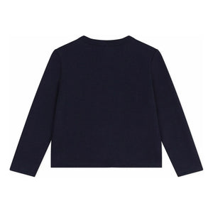 Petit Bateau - Organic Cotton Heart Vest | Navy