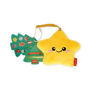 Legami - Plush Toy Christmas Decoration - Star - Oh-Oh-Ohrnaments