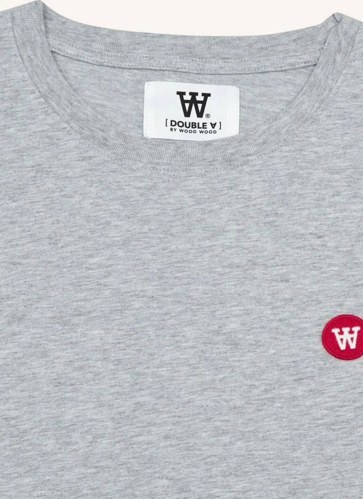 Wood Wood - Ace Organic Cotton T-Shirt - Adult Collection | Gray