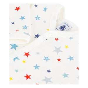Petit Bateau - Dors Bien Stars Pajamas | White