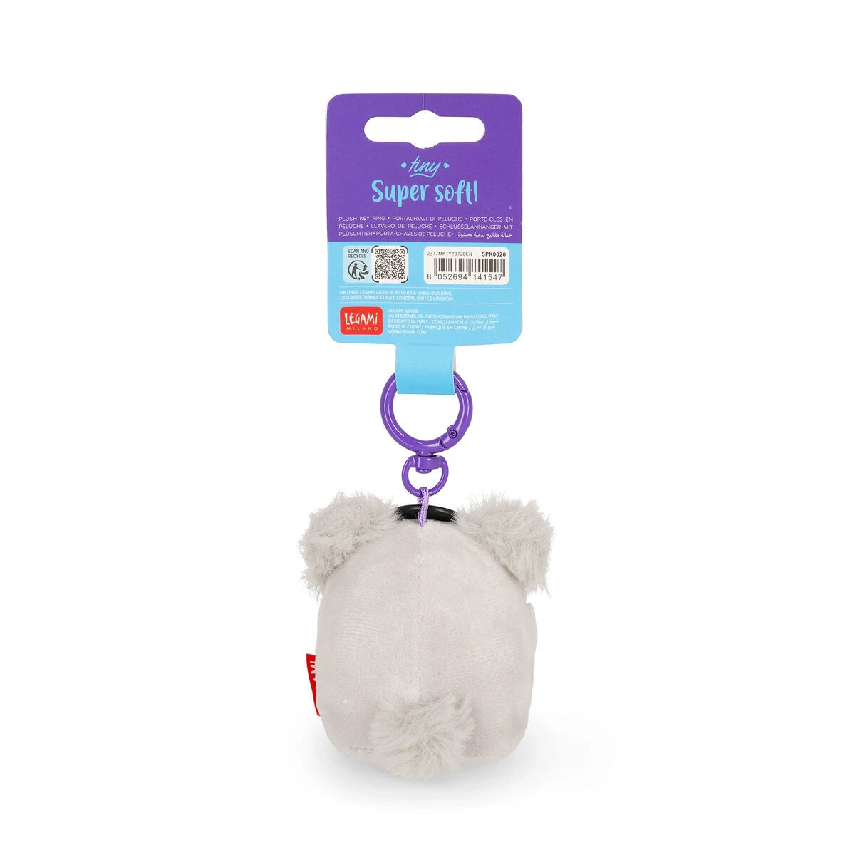 Legami - Koala Plush Toy Key Ring - Tiny Super Soft!