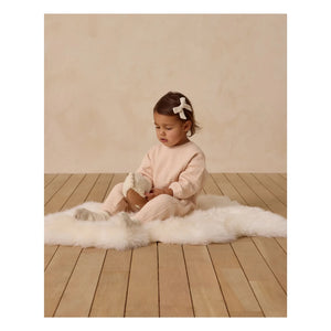 Quincy Mae - Knit Sweat and Jogger Set | Coral
